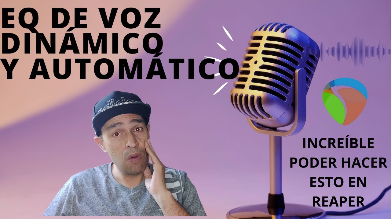 🗣EQ de voz DINÁMICO y AUTOMÁTICO (increíble hacer esto) en REAPER | #teslastudiomusic