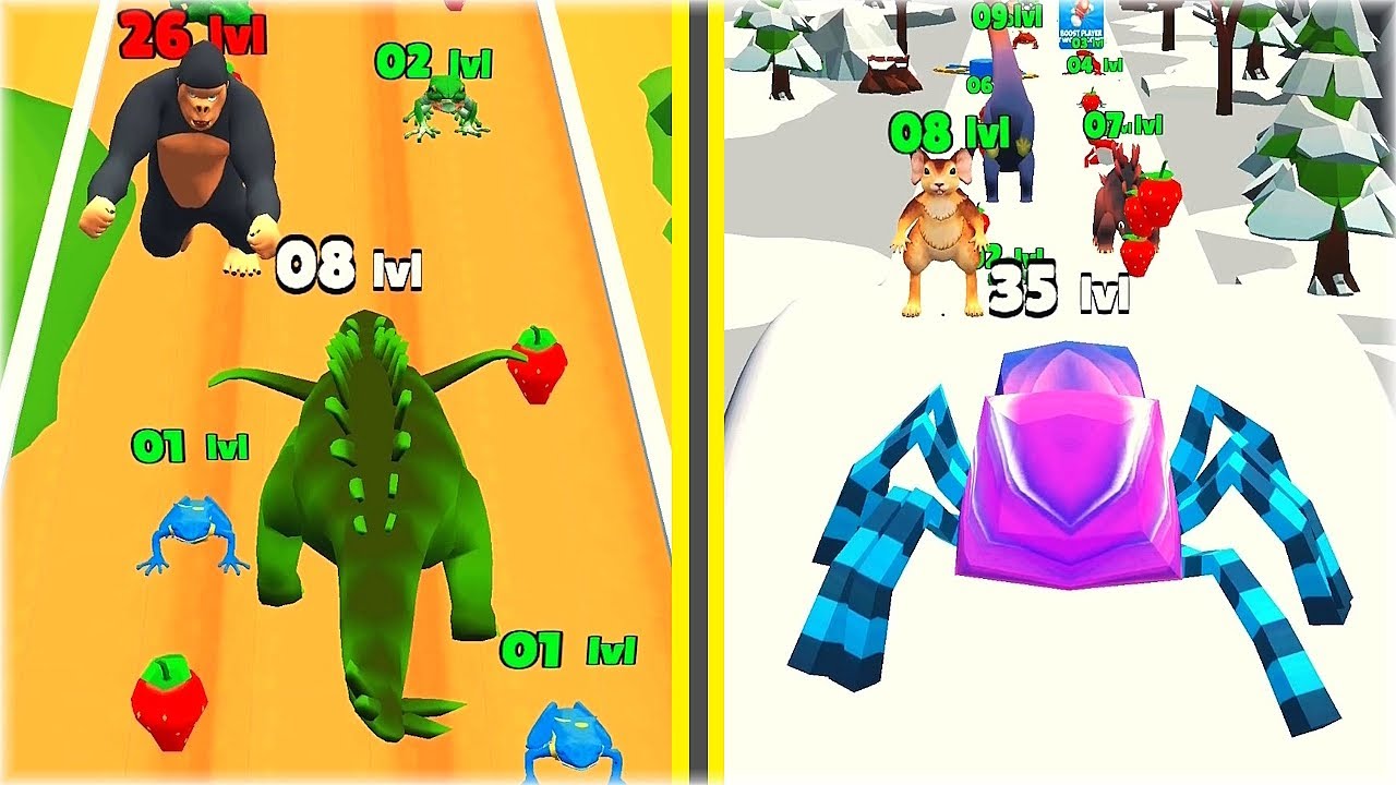 Human Evolution: Runner Game - MAX LEVEL Gameplay (Android version)