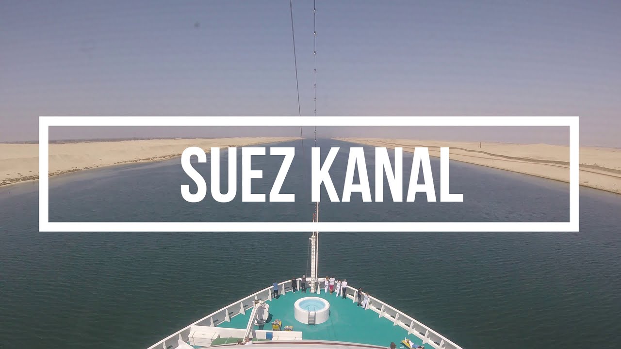 Suez Kanal mit AIDAaura im Zeitraffer