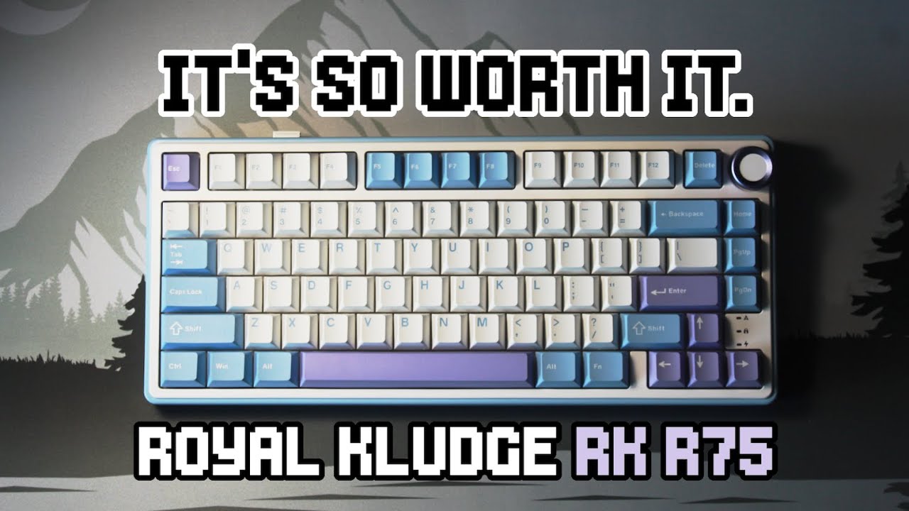 CHEAPER than RK84 but BETTER | Royal Kludge RK R75 | Review & Sound Test | Budget Keyboards