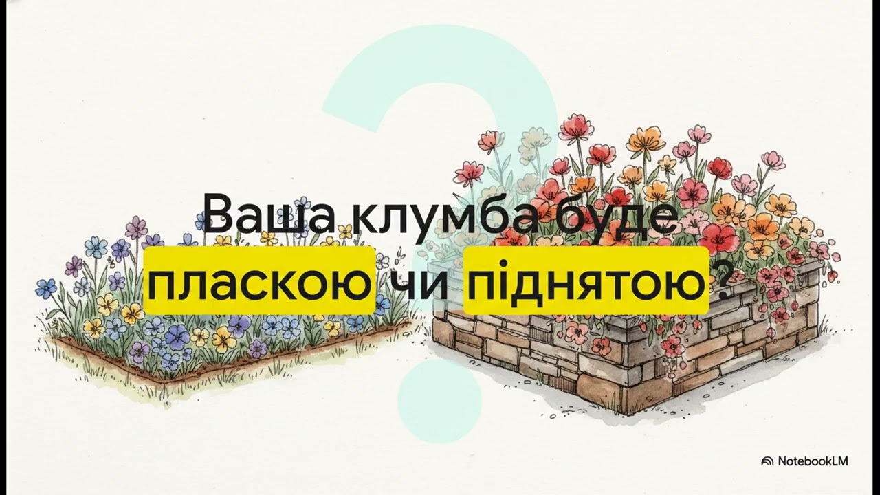 Як спроєктувати клумбу