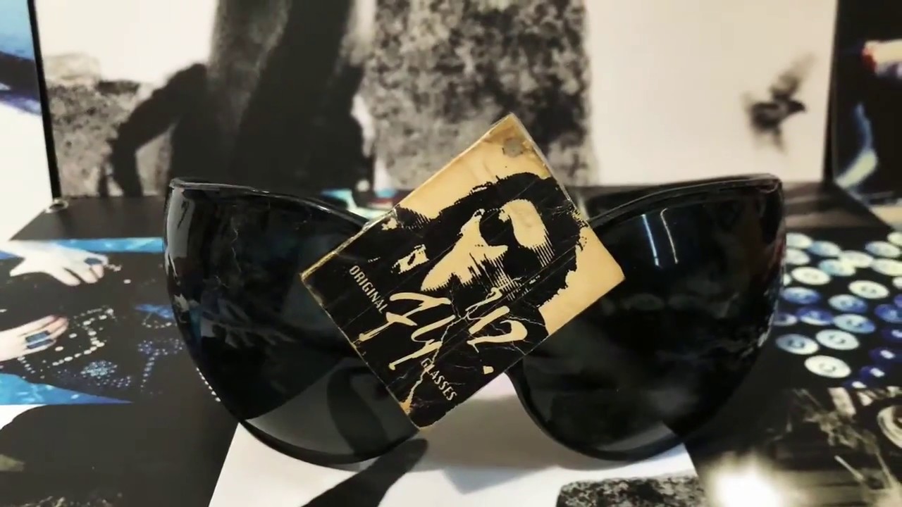 My personal Bono sunglasses collection 1991/2019