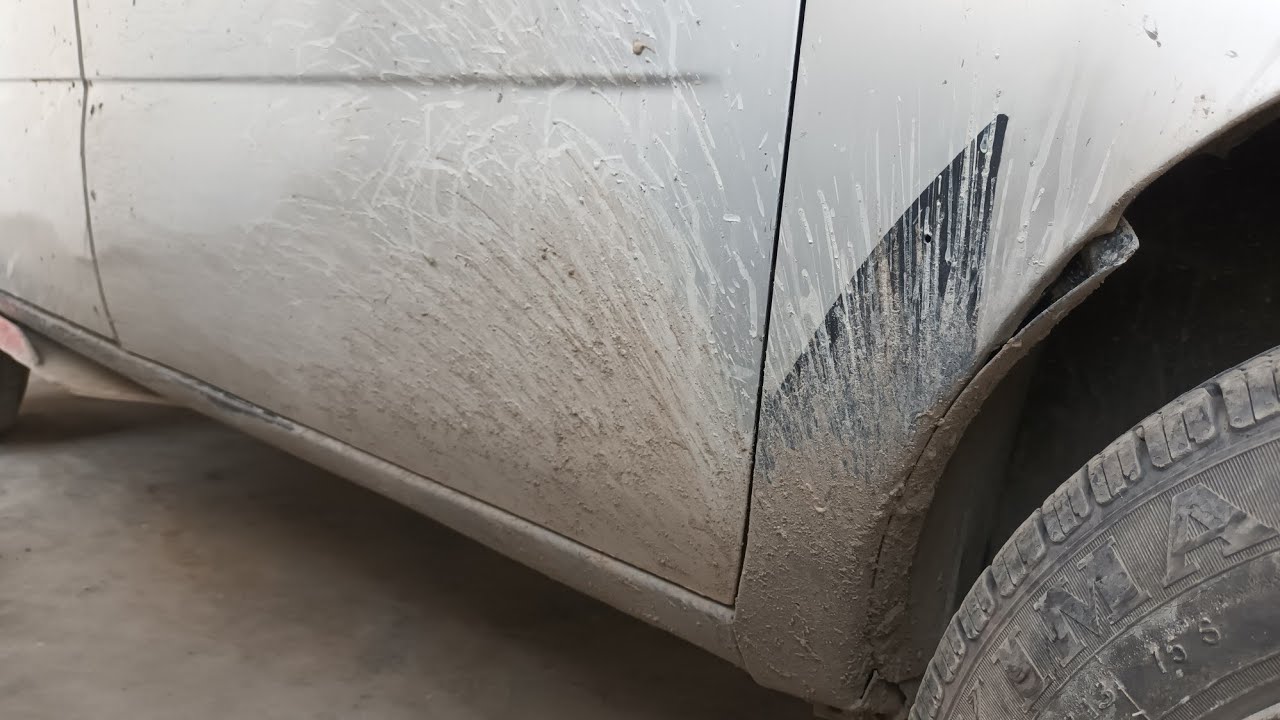 How to remove cement from car | कार से सीमेंट कैसे निकालें
