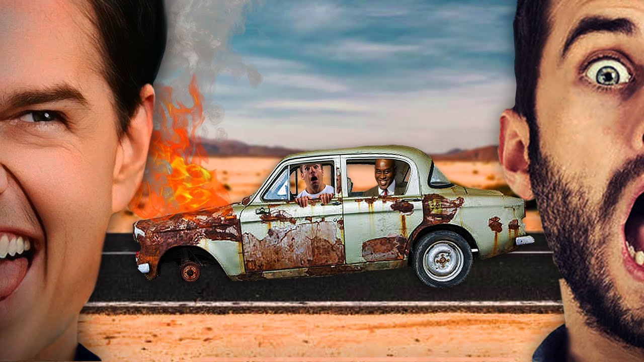 QUATRO IDIOTAS VIAJANDO EM UM CARRO PODRE | Drive Beyond Horizons