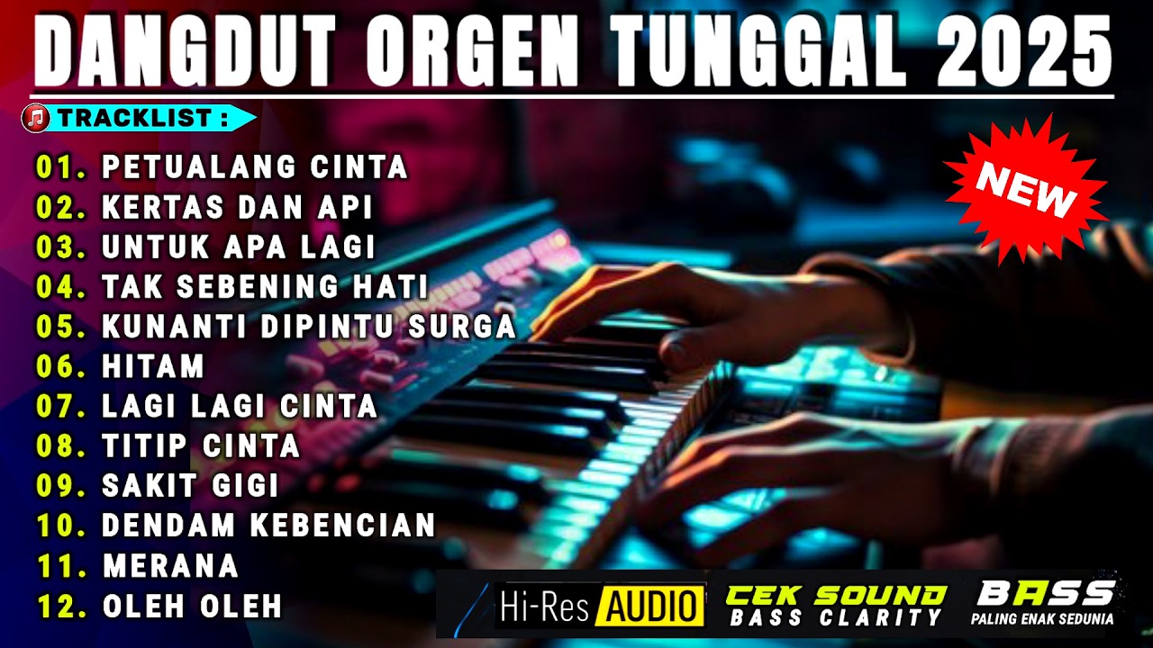 ORGEN TUNGGAL LAGU DANGDUT LAWAS VIRAL 2025 - LAGI LAGI CINTA TITIP CINTA  ALBUM ELEKTON ENAK BANGET