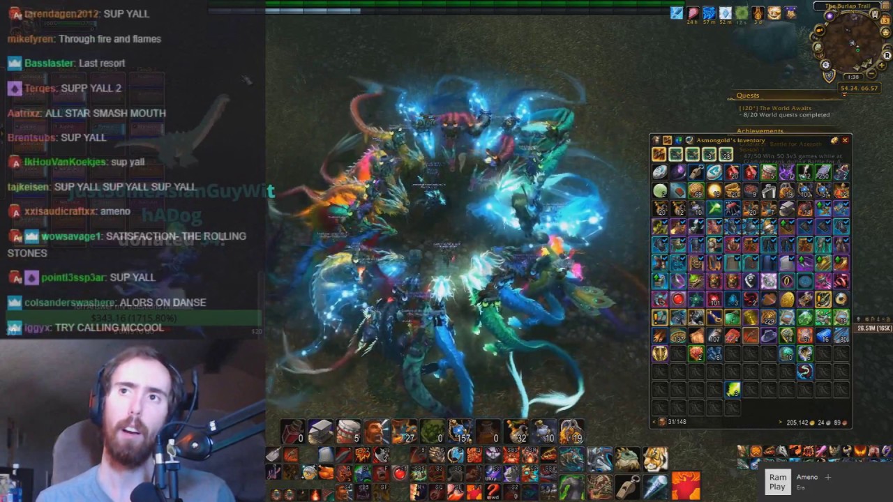 Asmongold Learns the Heavenly Onyx Cloud Serpent