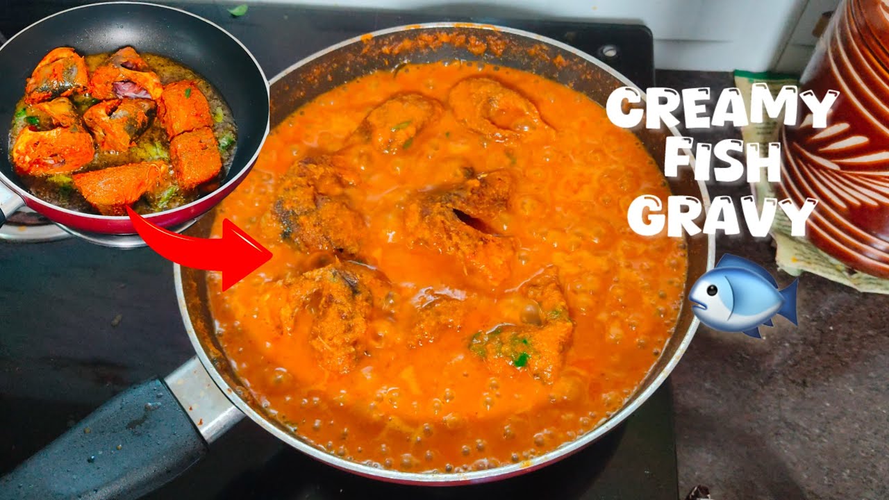 🤤Creamy Fish Gravy🐟 | 15-minutes Fish Gravy | 🤯Seafood Lover Dream Food | Tamil