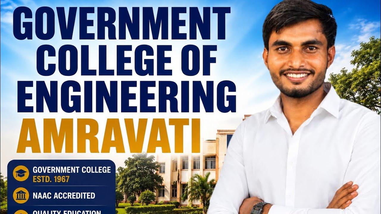 🔥 Government College of Engineering Amravati 2026 | Cutoff, Placements, Fees & Campus Review#cutoff 