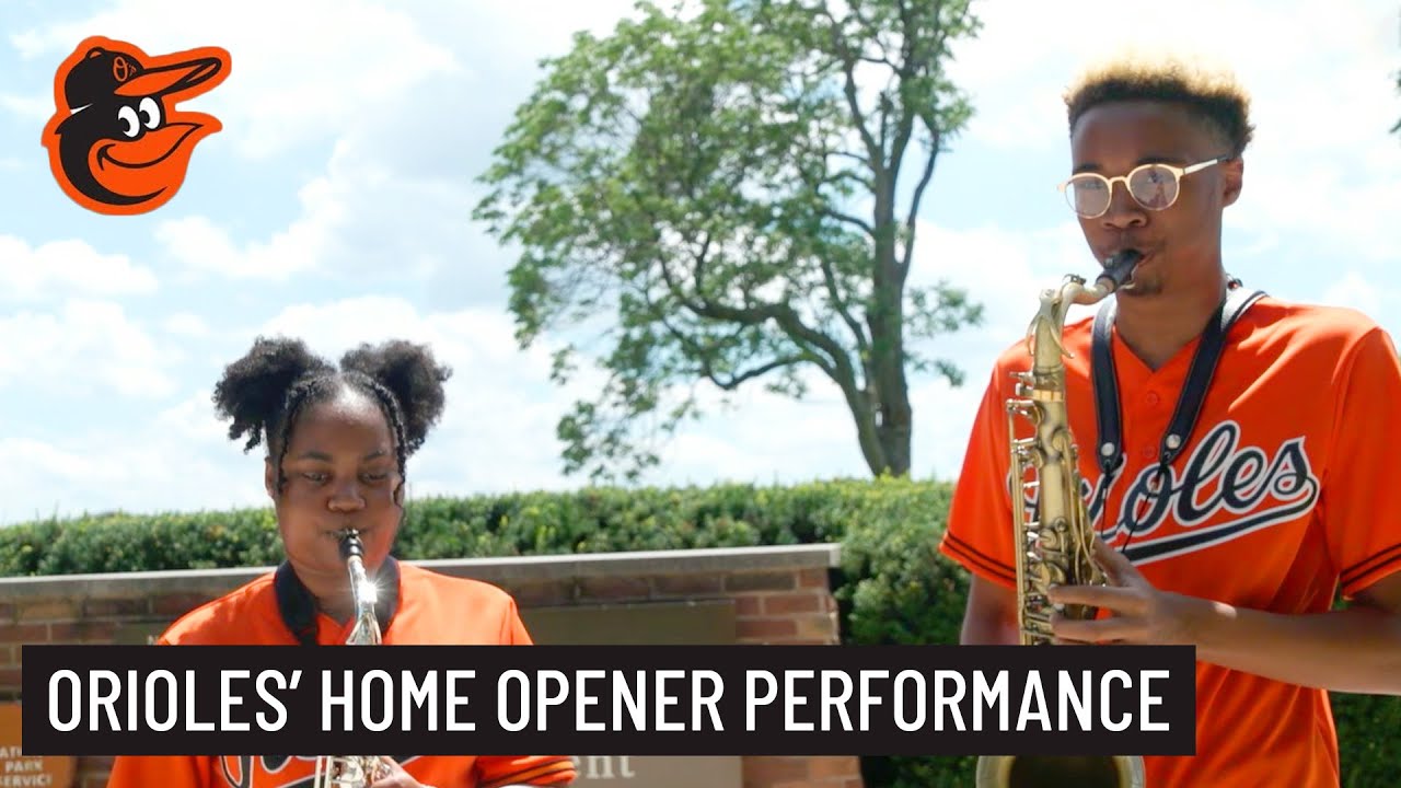 Dorsey Siblings Perform National Anthem at 2020 Home Opener | Baltimore Orioles