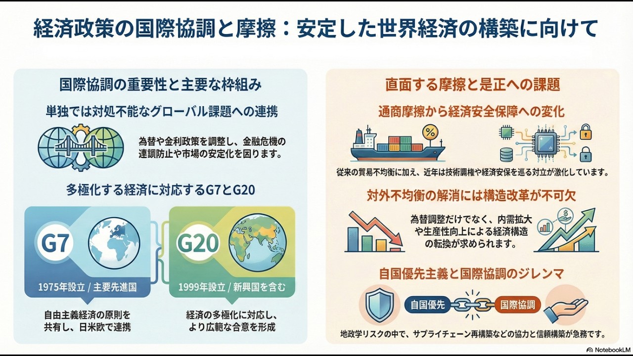 [[政経]] グローバル経済：協調か、対立か？