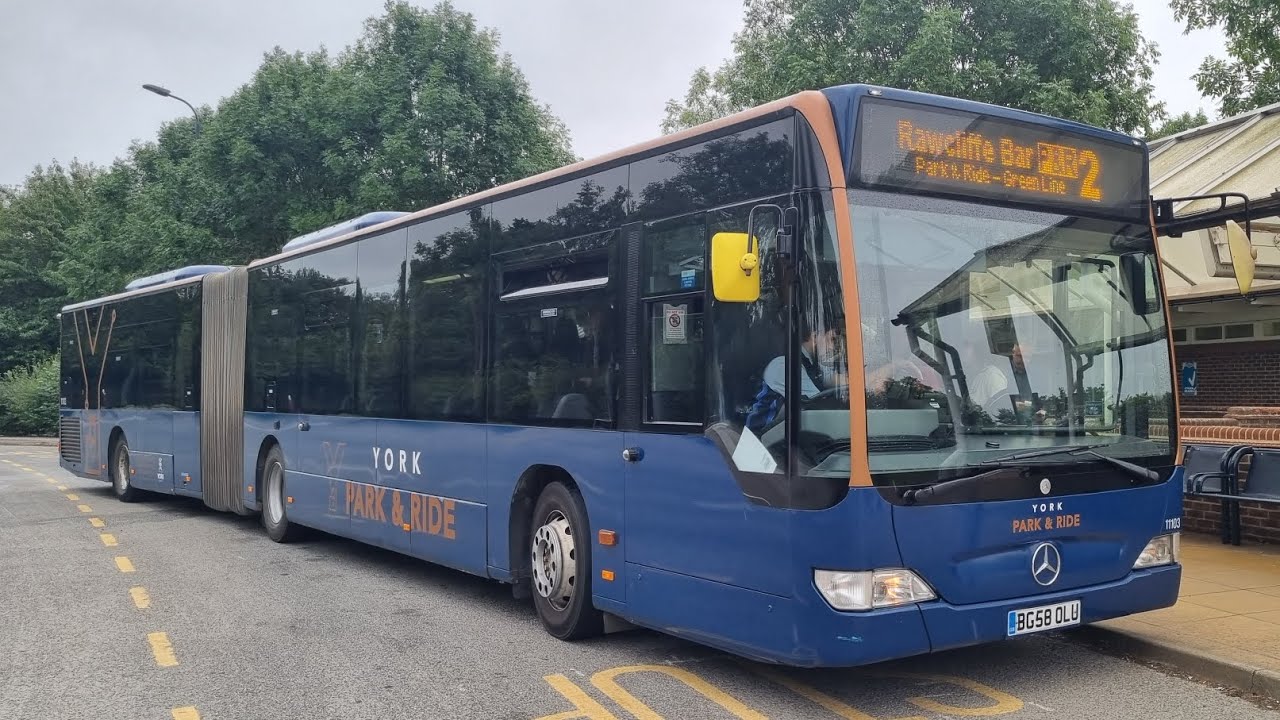 First York Mercedes Benz Citaro G 11103 BG58 OLU