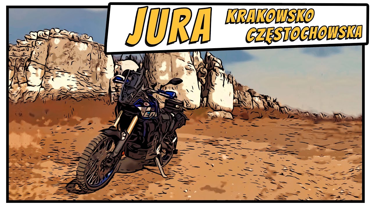Jura Krakowsko Częstochowska motocyklem czyli docieranie Tenere - Motocyklem.net