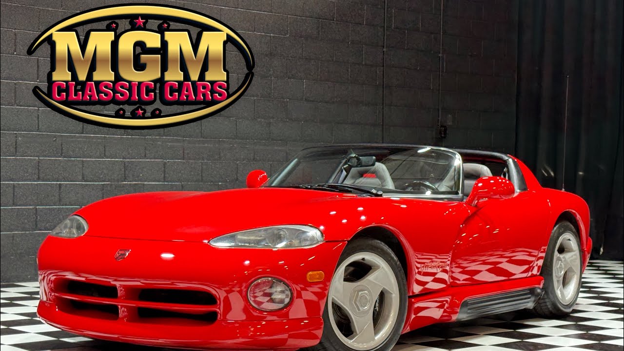 Продается Dodge Viper R/T10 1992 года выпуска 🔥🔥🔥 (коллекционный экземпляр). Звоните сегодня! 68 ...