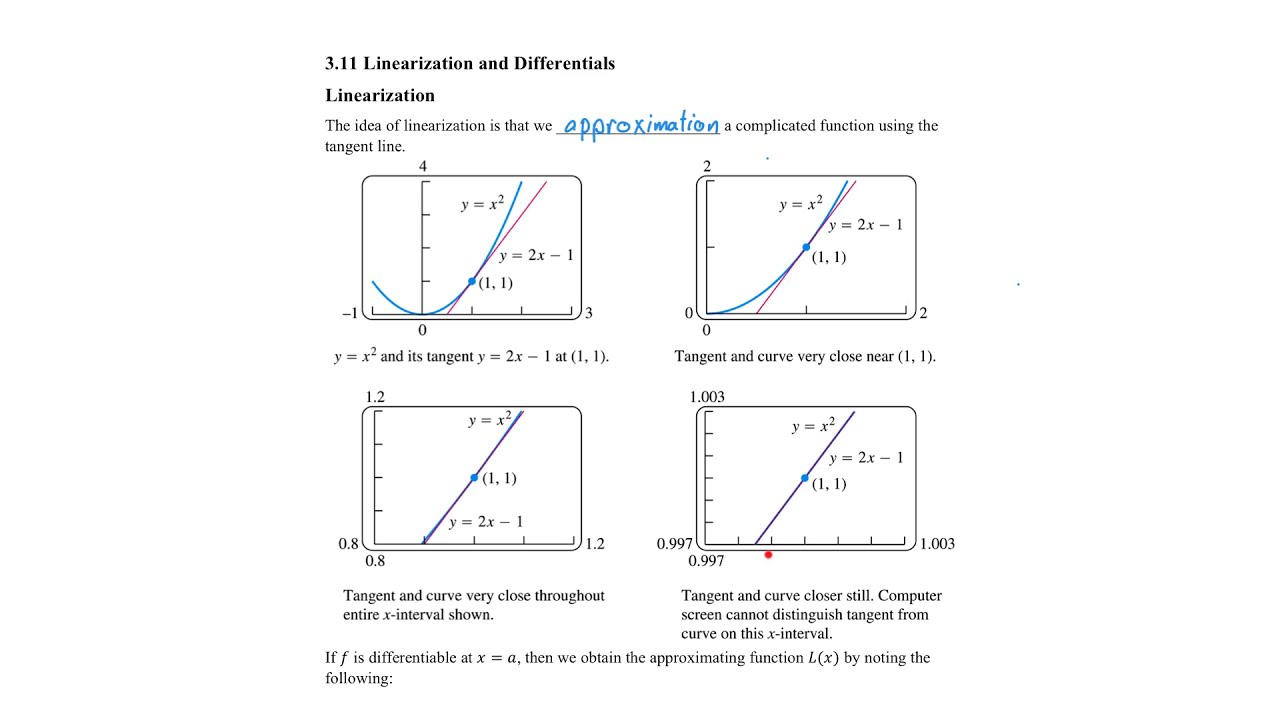 3.11 Linearization