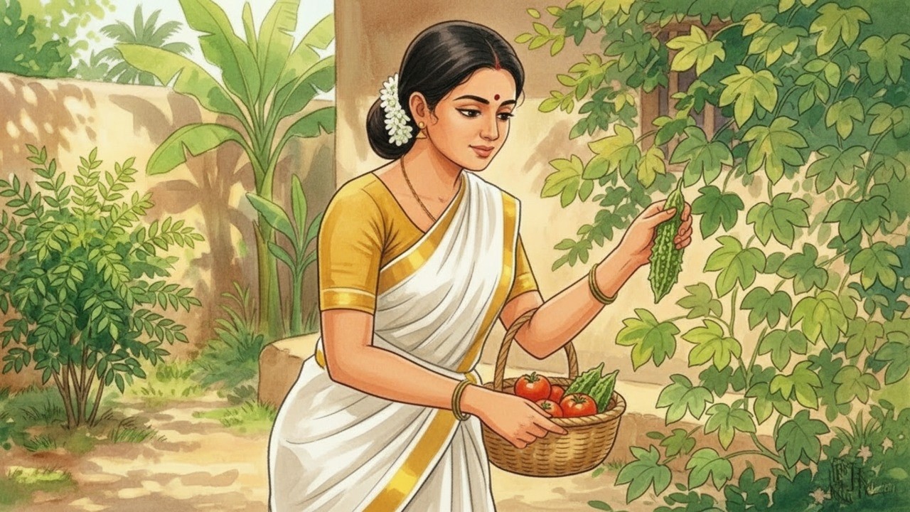 Peaceful South Indian Village Morning Life | Cozy ASMR Vibe