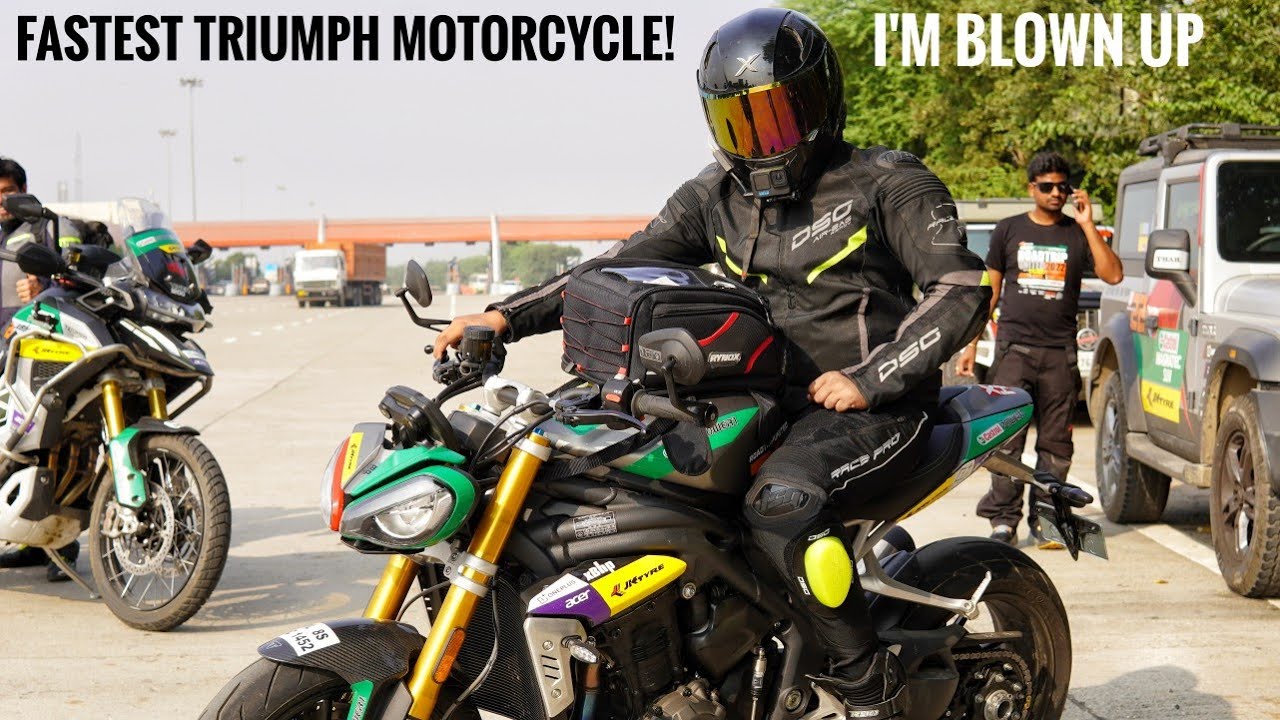 Riding The Triumph Speed Triple RS!!