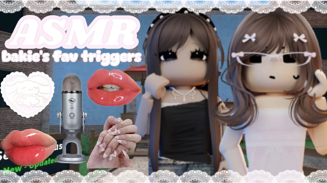 ꒰ ♡ Roblox ASMR 𝜗ৎ ꒱ doing @robloxuser6’s FAV TRIGGERS?! 🤍 a tingly collab you’ll LOVE?!