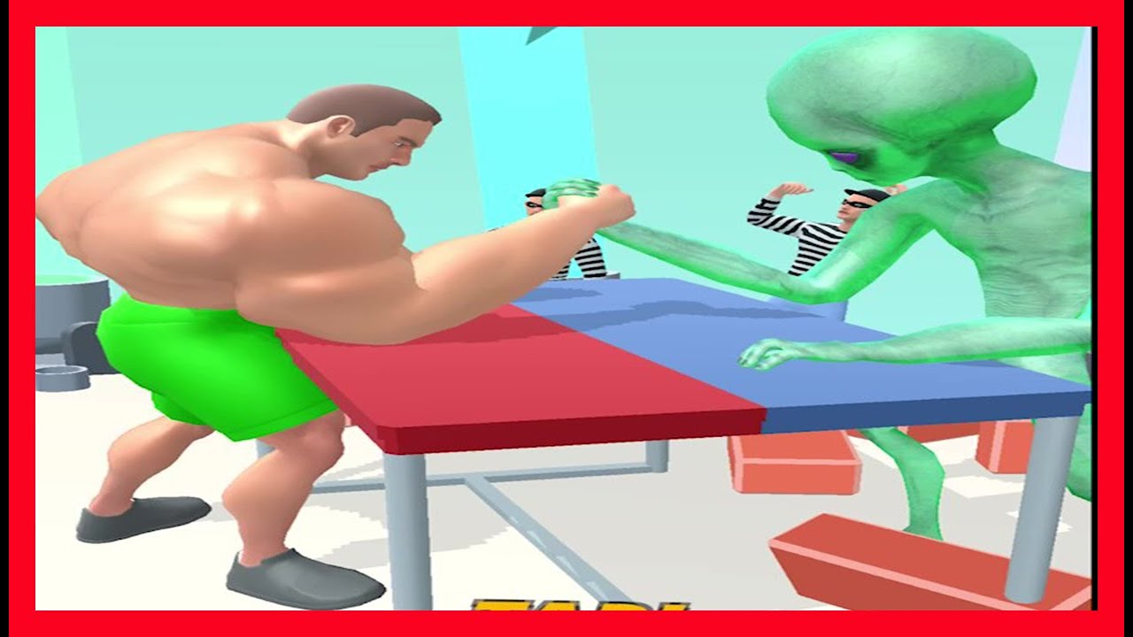 Muscle Rush Level 1 - 10  Walkthrough Gameplay Android IOS