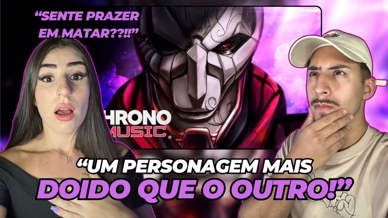 RECEBEMOS UM SUPER DONATE PARA REAGIR A MUSICAS DE LOL!! | Jhin (League of Legends) | Chrono