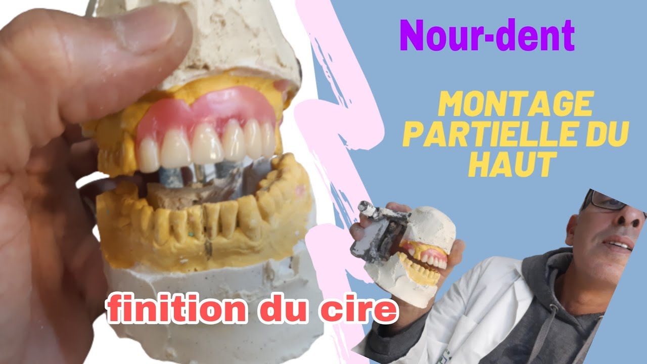 Montage partielle du haut et finition du cire @NoureddineVlogsBr