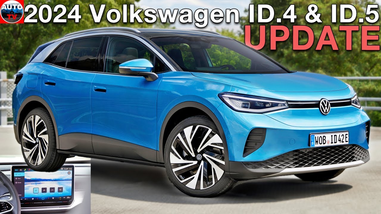 All NEW 2024 Volkswagen ID.4 & ID.5 - UPDATED Infotainment & Electric MOTORS