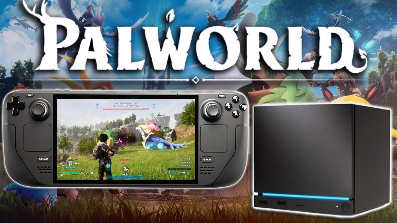 Производительность Palworld 1.0 на Steam Machine и Steam Deck!