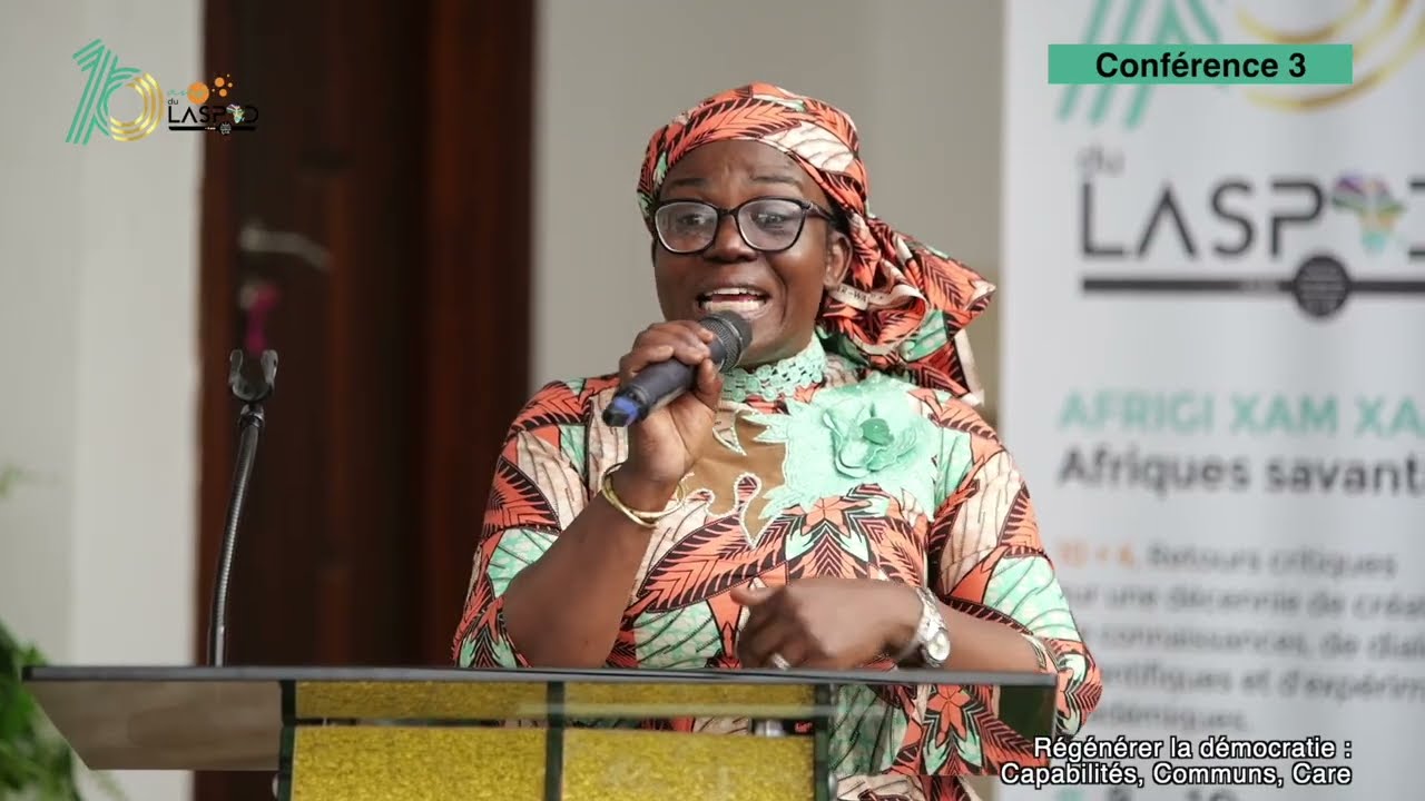 10ans LASPAD+4ans Global Africa Journée 2 - Conférence 3 par Nadine Machikou