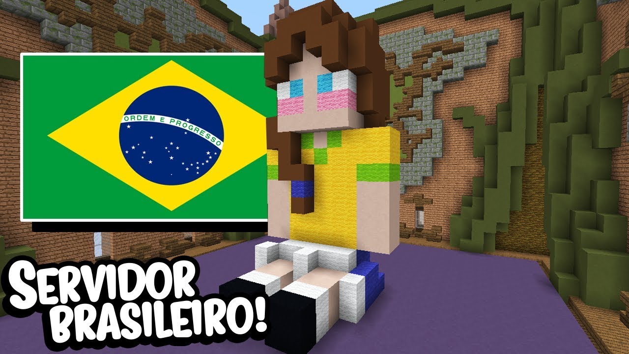 Minecraft: JOGANDO BUILDÃO EM SERVIDOR BRASILEIRO! 3 (BUILD BATTLE)