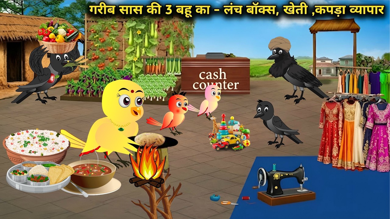 Rano Chidiya|holi ka tahwar aur rano|narial ki mithai aur rano ka ghr|Cartoon| rano birds stories tv
