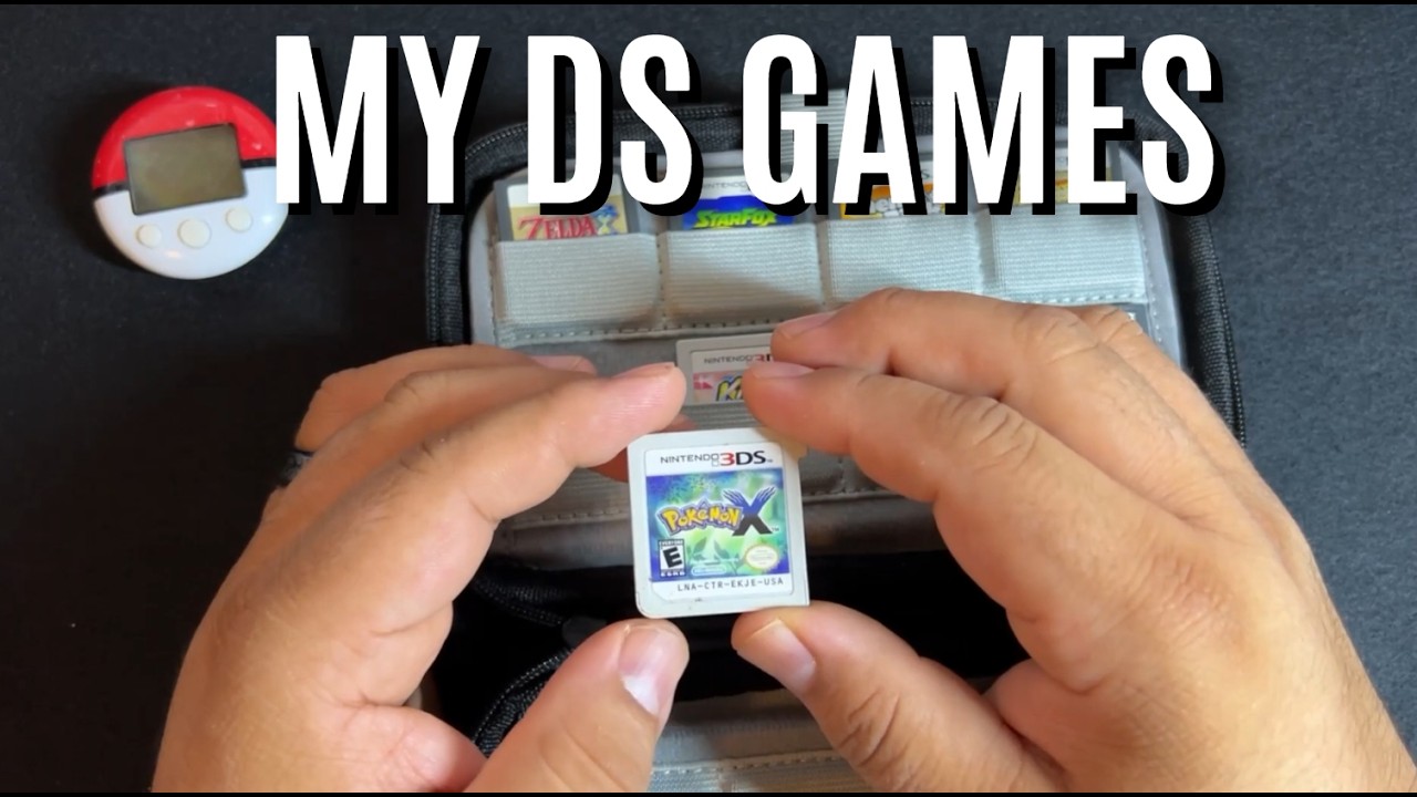 What my Nintendo DS game collection looks like