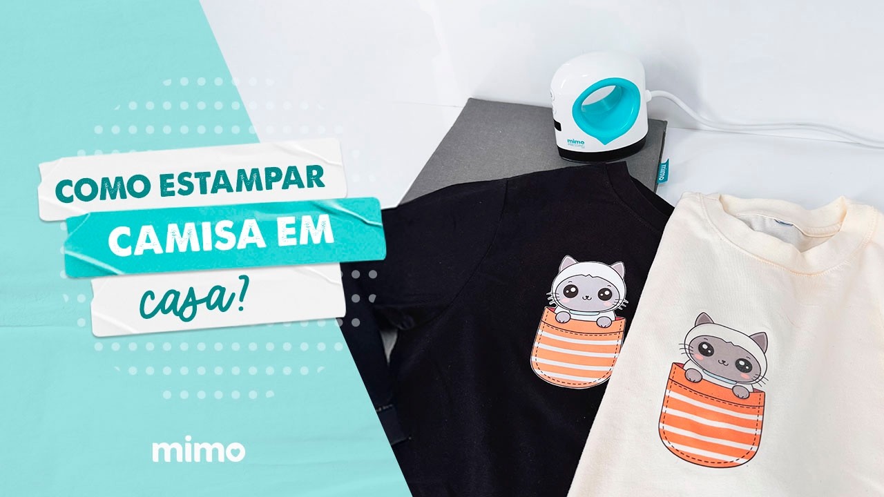 Como Estampar Camisa em Casa? Transfer Imprimível para Tecidos