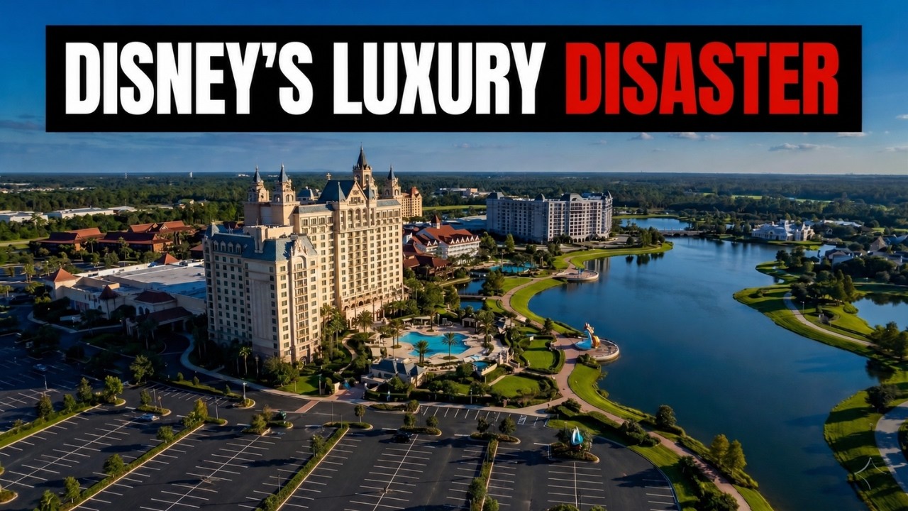 Disney's $700 Hotels Are EMPTY &mdash; The Luxury Resort Bubble Just Burst