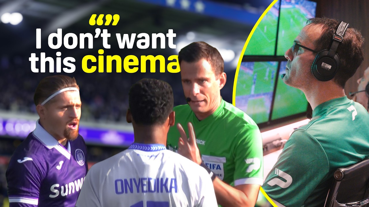 WHAT did the referee say during #ANDCLU? BTS at the VAR centre 👀👨‍💻