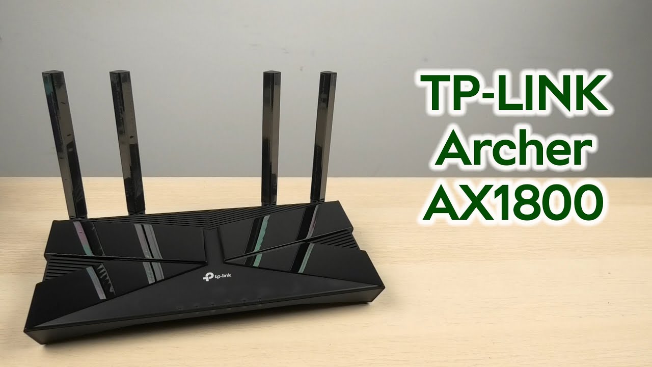 Розпаковка TP-LINK Archer AX1800