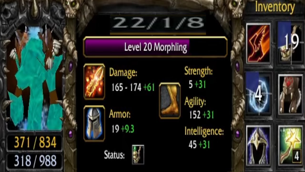 🟦Morphing full on morphine [Dota v6.89N]