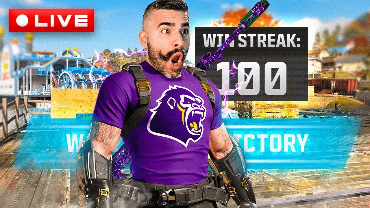 🔴LIVE - 50 WIN STREAK CHALLENGE WZ