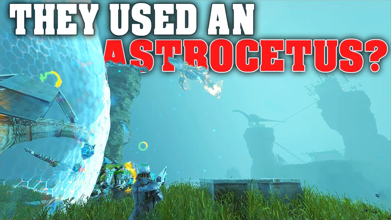 They Used a ASTROCETUS to defend!! Part 2 | Ark Genesis Official Small Tribes PVP E30