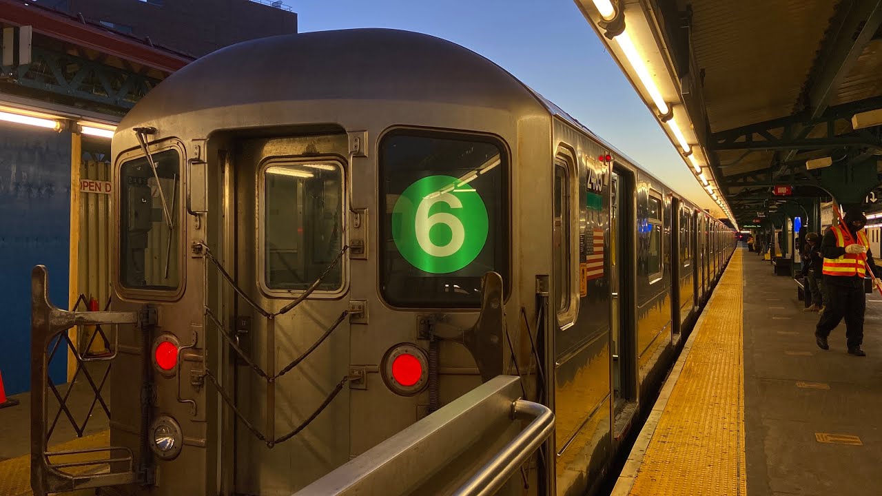 IRT Subway: R62A (6) Local Train Ride from Pelham Bay Park to Brooklyn Bridge via City Hall Loop