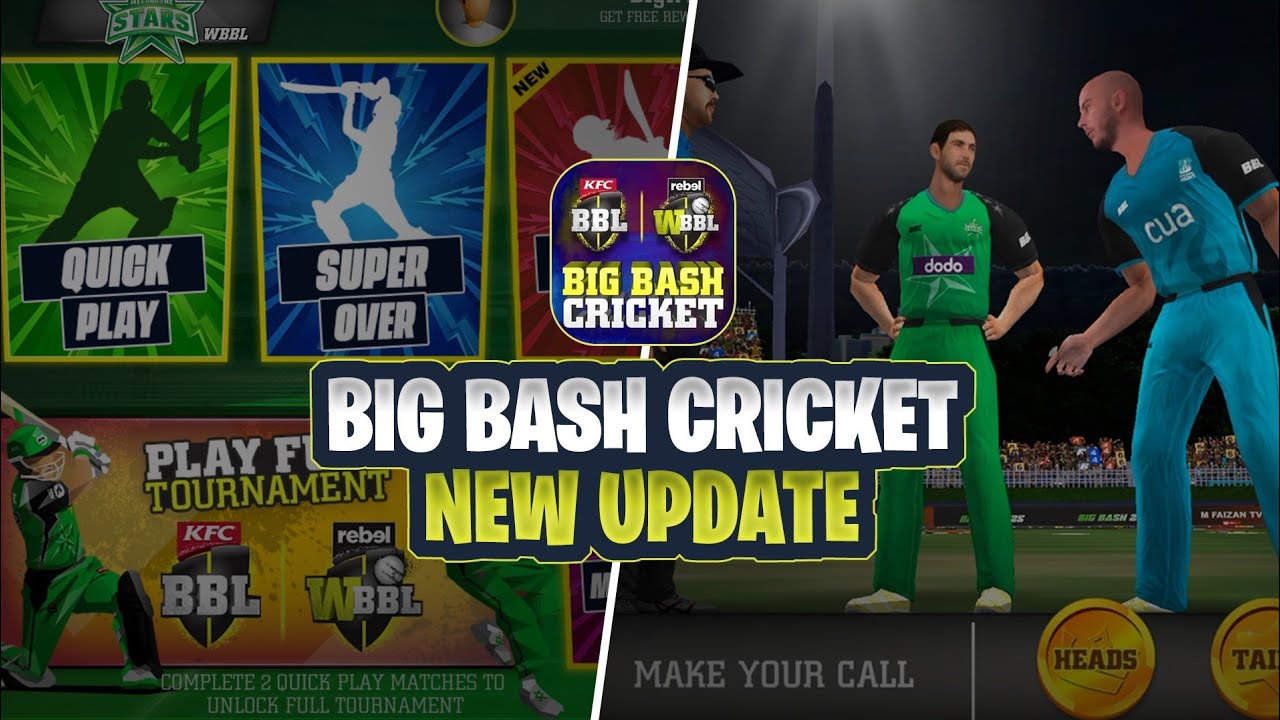 🔥Big Bash Cricket Game New update 🤯 | New Jerseys, New UI