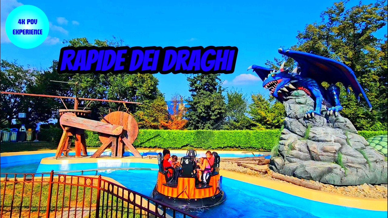 Rapide Dei Draghi on ride POV - Leolandia