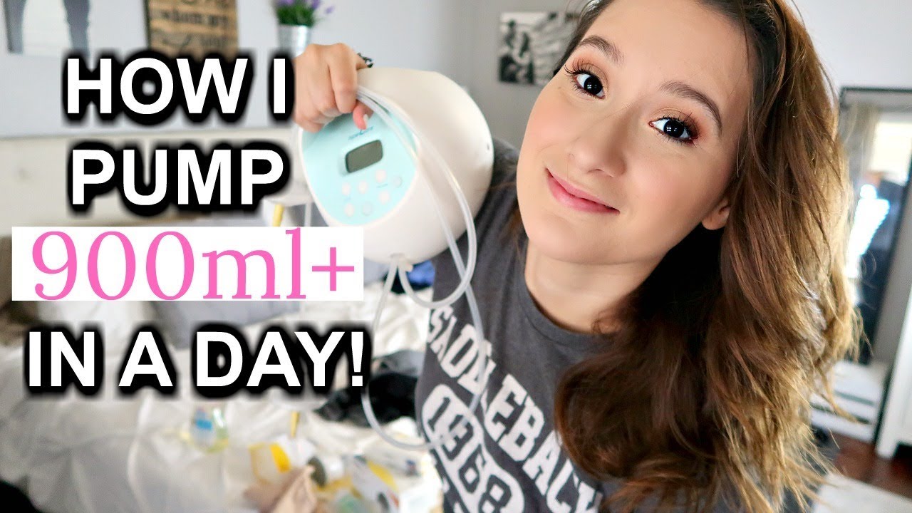MY PUMPING ROUTINE | HOW I PUMP 900ml+ A DAY | EXCLUSIVELY PUMPING