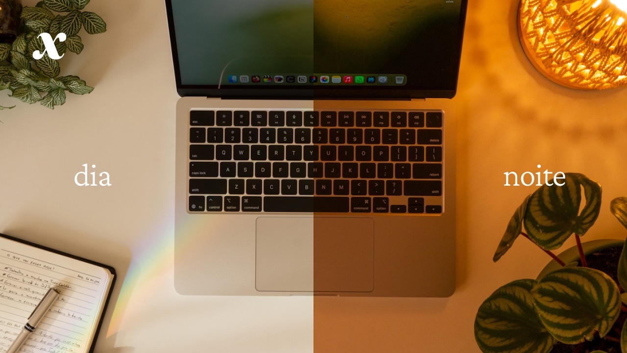 Um dia na rotina com o MacBook Air (M4)