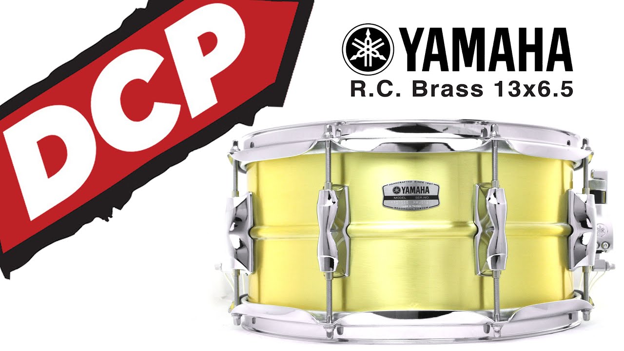 Yamaha Recording Custom Brass Snare Drum 13x6.5
