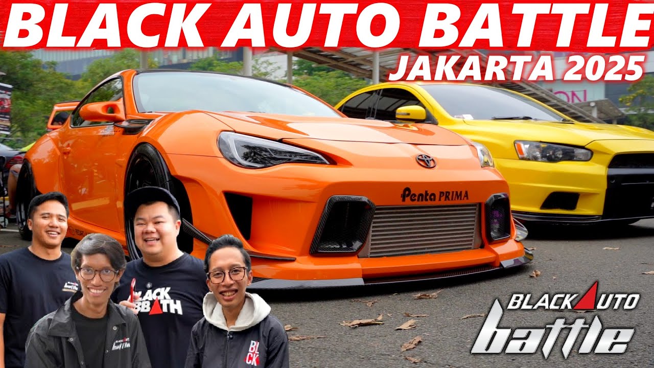 BLACK AUTO BATTLE 2025 DI AEON MALL BSD CITY, BARENG AMANDIO DAN GARASI DRIFT ‼️
