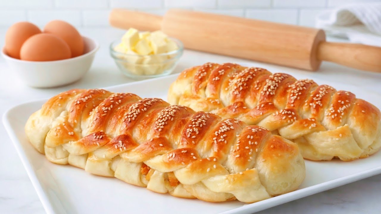 The Best & Soft Chicken Bread Recipe! Delicious Chicken Snacks Recipe! Easy Evening Snacks!