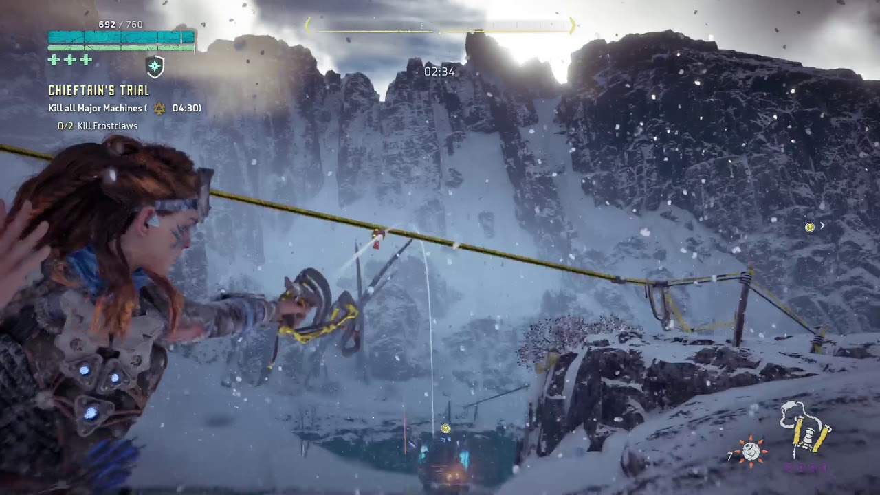 Horizon Zero Dawn Chieftains Challenge Hard