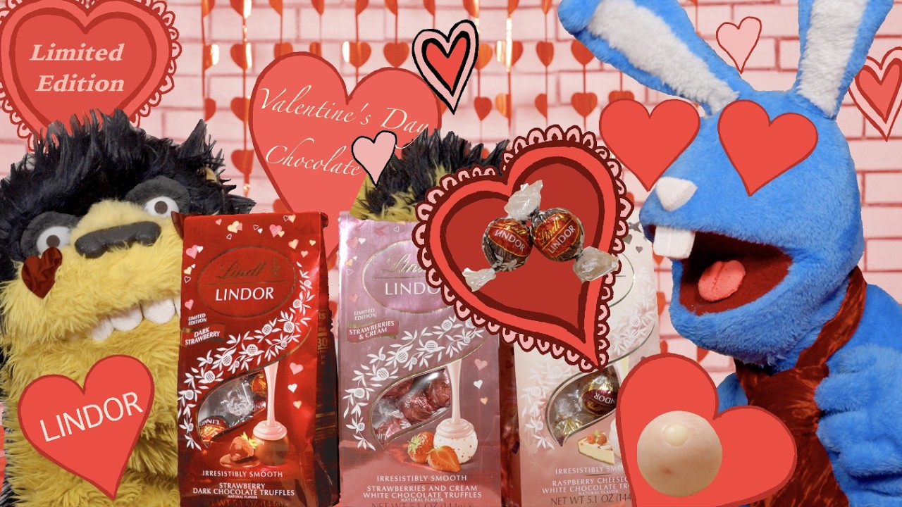 Lindt Limited Edition Valentine's Day Lindor Chocolates! #valentinesday #chocolate #lindt