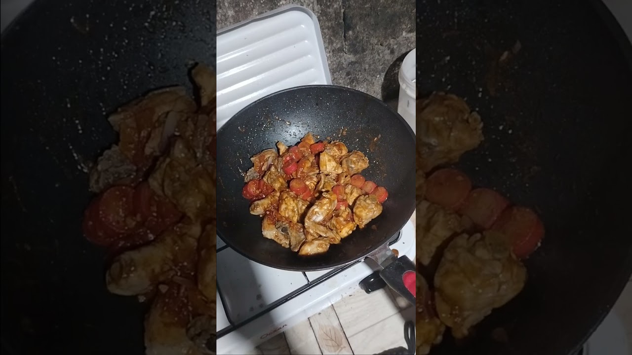 Luto ako Ng ulam para sa dinner minudo na chicken 