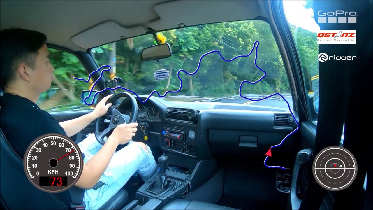 BMW E30 318i 五速手排輕鬆跑山路