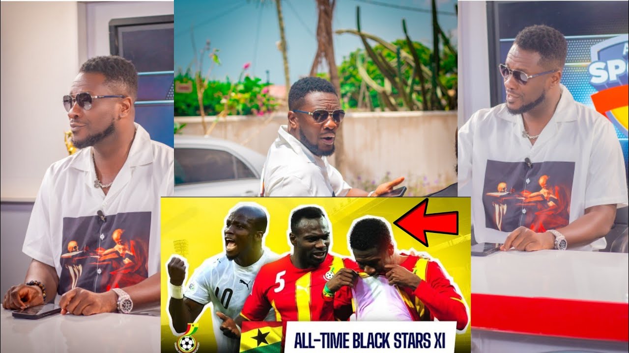 Asamoah Gyan Finally Names His All Time Black Stars XI, Leaves Andre Ayew Out, Talks Marriage Etc